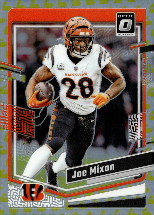 Joe Mixon 2023 Panini Donruss Optic Flex Prizm 123/149 #43 - Collector Store LLC