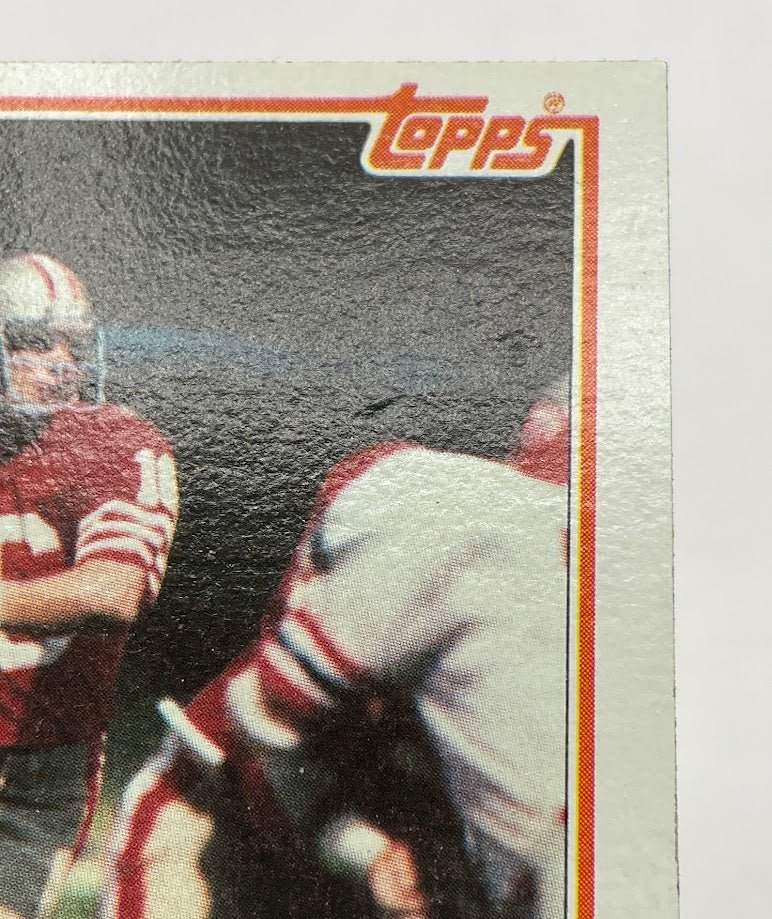 Joe Montana 1982 Topps In Action #489 San Francisco 49ers EX - Collector Store LLC