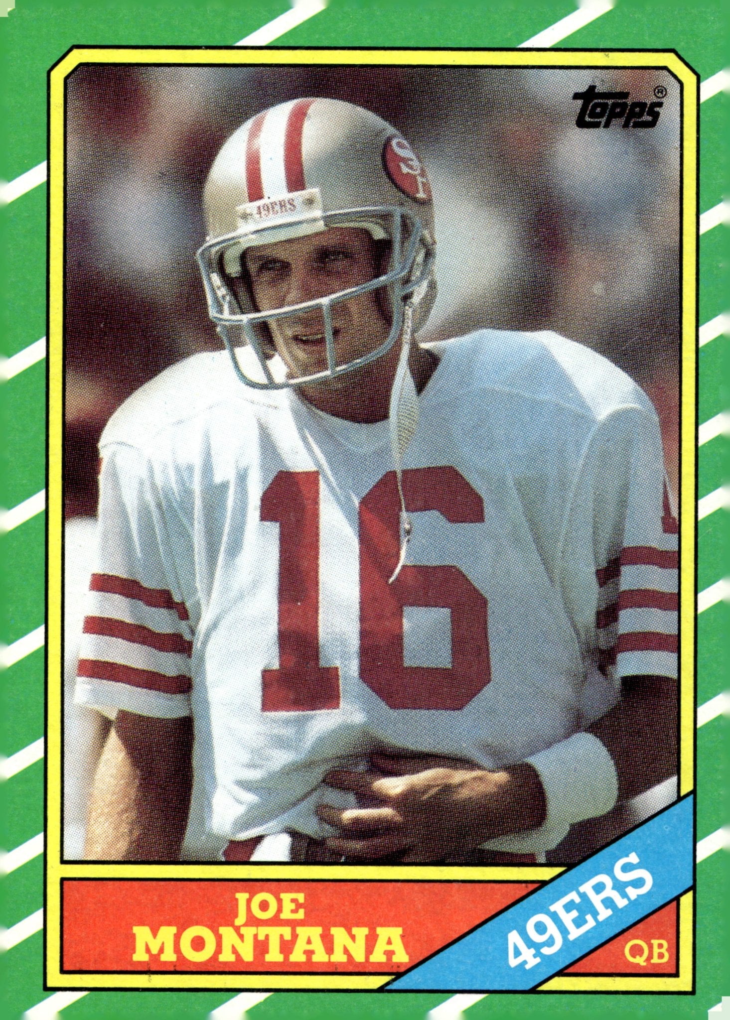 Joe Montana 1986 Topps #156 San Francisco 49ers #3 - Collector Store LLC