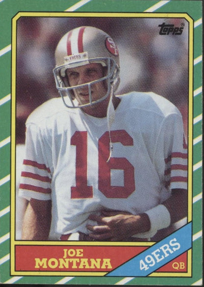 Joe Montana 1986 Topps #156 San Francisco 49ers #7 - Collector Store LLC