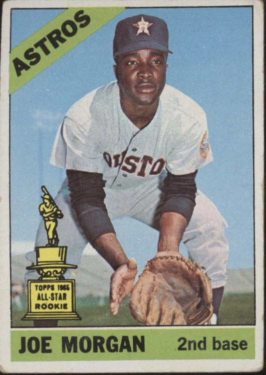 Joe Morgan 1966 Topps #195 Houston Astros GD #2 - Collector Store LLC