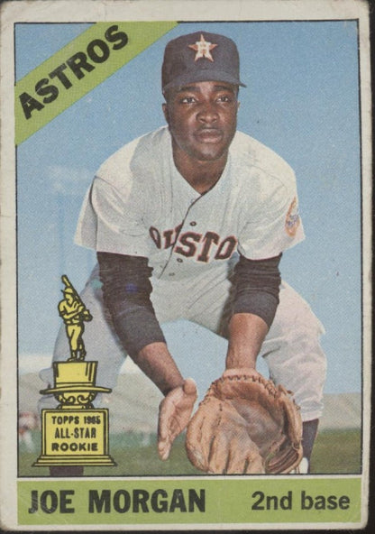 Joe Morgan 1966 Topps #195 Houston Astros PR #2 - Collector Store LLC