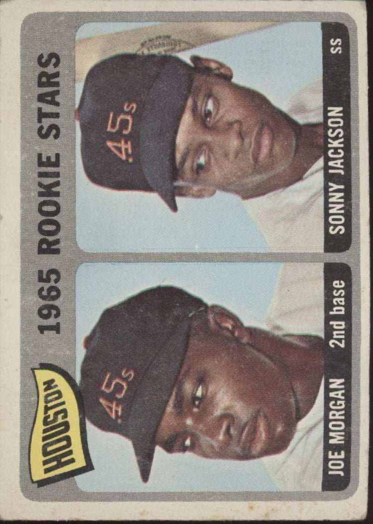 Joe Morgan / Sonny Jackson 1965 Topps Rookie Stars #16 GD #5 - Collector Store LLC