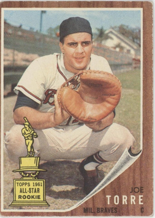 Joe Torre 1962 Topps #218 Milwaukee Braves VG - Collector Store LLC