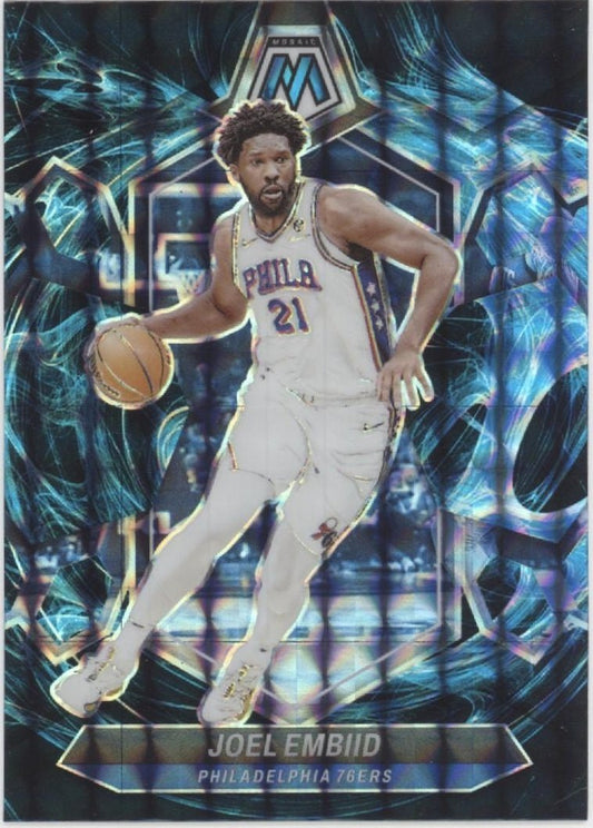 Joel Embiid 2023 - 24 Panini Mosaic Genesis Prizm #170 - Collector Store LLC