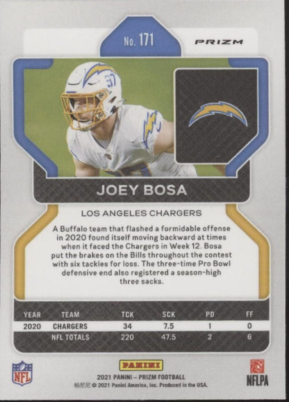 Joey Bosa 2021 Panini Prizm Green Pulsar Prizm #171 - Collector Store LLC