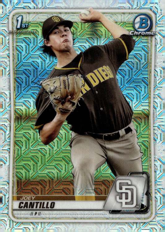 Joey Cantillo 2020 Bowman Chrome Mojo Refractor BCP - 76 - Collector Store LLC