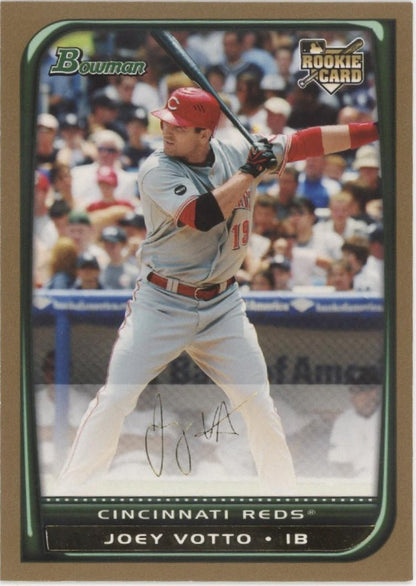 Joey Votto 2008 Bowman Gold RC #BDP9 - Collector Store LLC