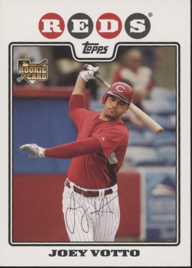 Joey Votto 2008 Topps RC 319 2 - Collector Store LLC
