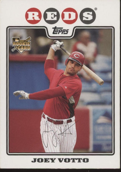 Joey Votto 2008 Topps RC #319 #4 - Collector Store LLC