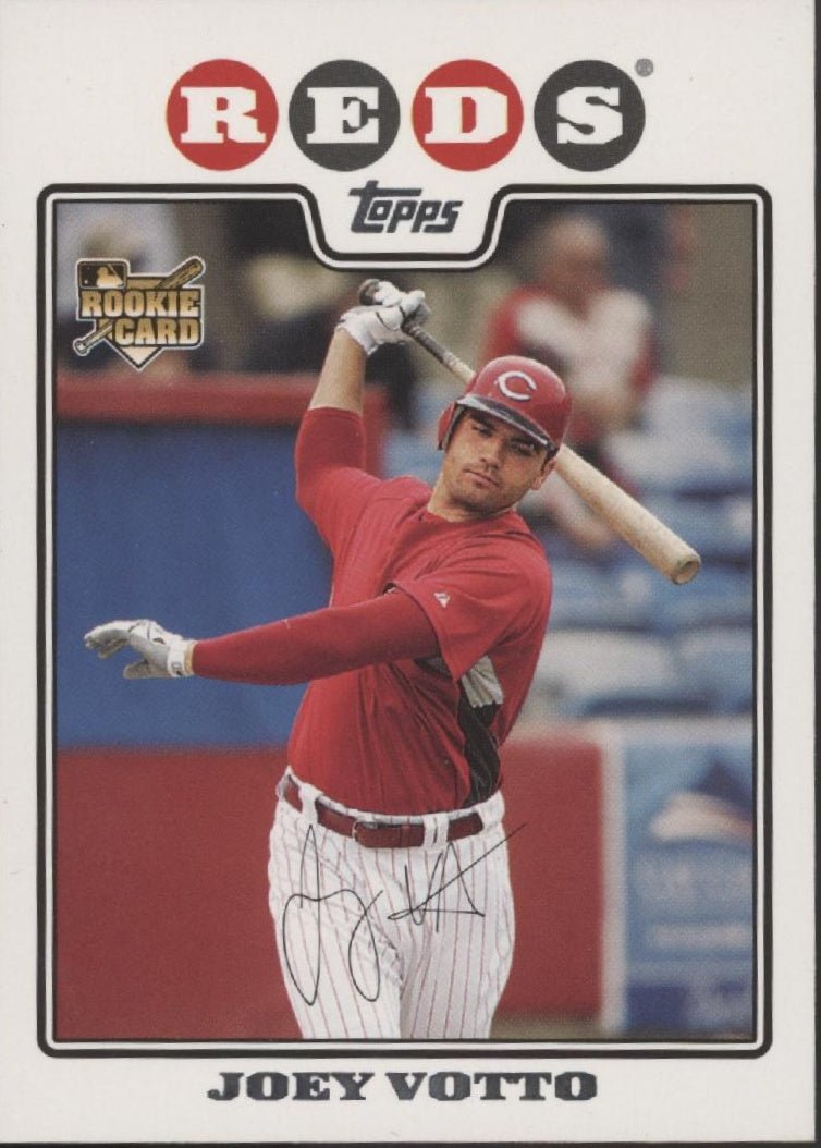 Joey Votto 2008 Topps RC 319 5 - Collector Store LLC
