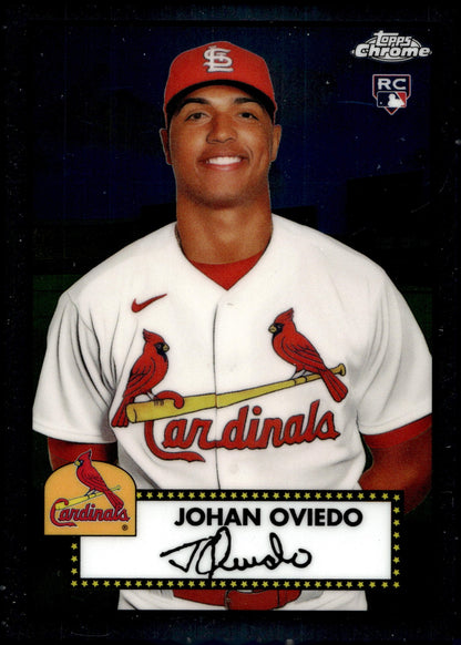 Johan Oviedo 2021 Topps Chrome Platinum RC 89 - Collector Store LLC