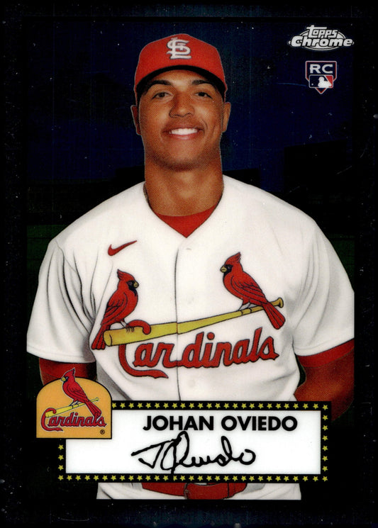 Johan Oviedo 2021 Topps Chrome Platinum RC 89 - Collector Store LLC
