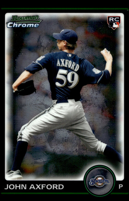 John Axford 2010 Bowman Chrome RC BDP5 - Collector Store LLC