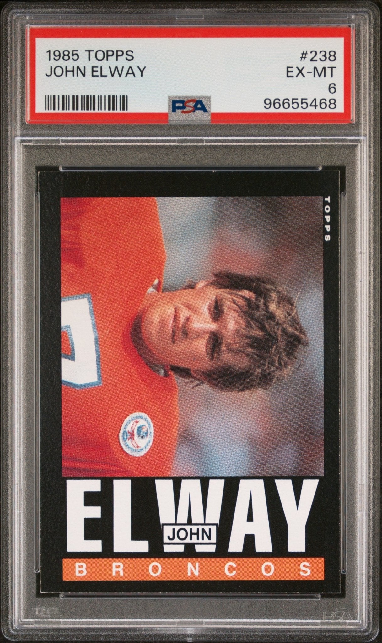 John Elway 1985 Topps #238 PSA 6 - Collector Store LLC