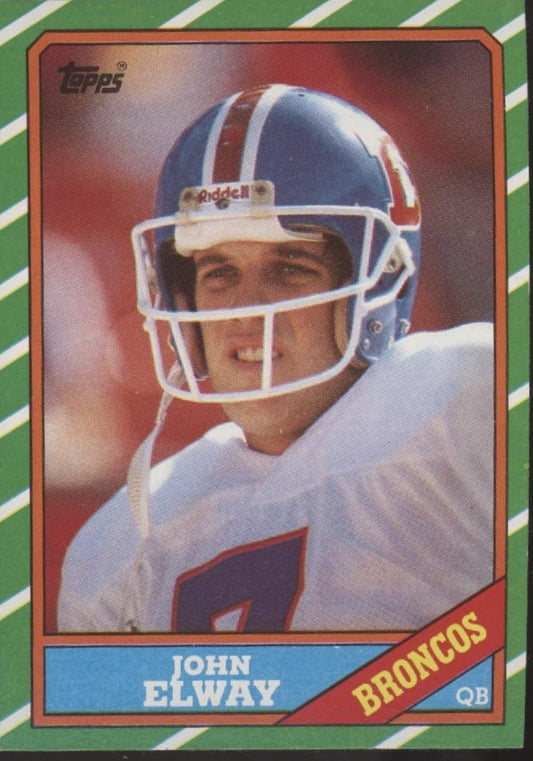John Elway 1986 Topps #112 Denver Broncos #2 - Collector Store LLC
