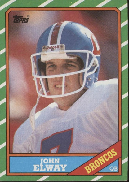 John Elway 1986 Topps #112 Denver Broncos #3 - Collector Store LLC