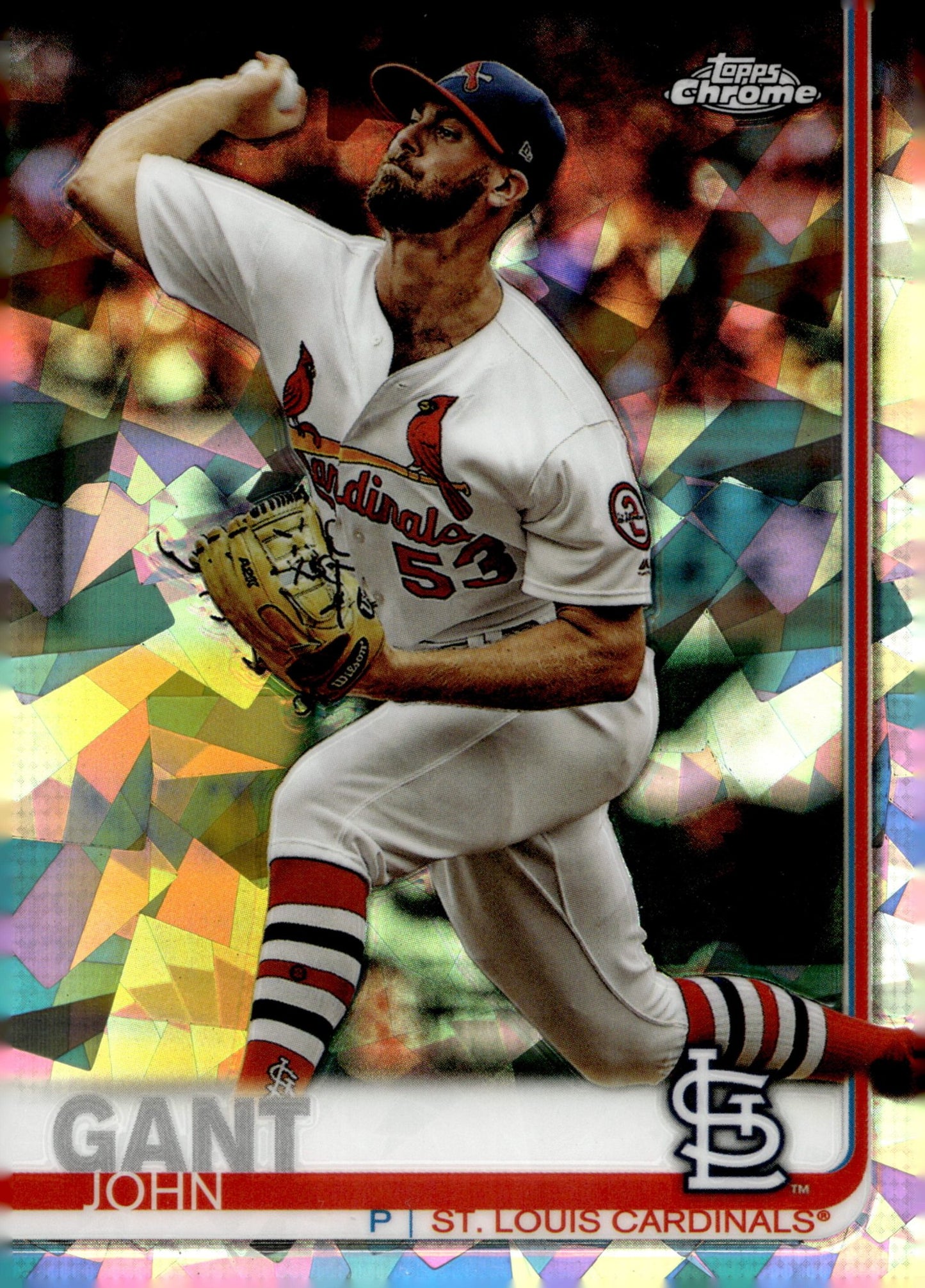 John Gant 2019 Topps Chrome Ice Refractor 634 - Collector Store LLC