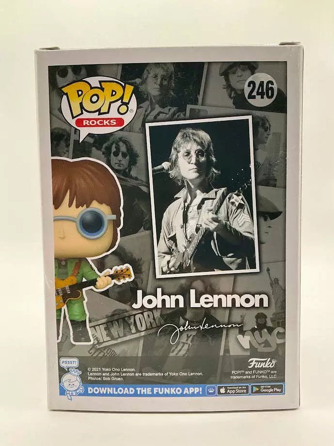 John Lennon Funko Pop! Rocks #246 - Collector Store LLC