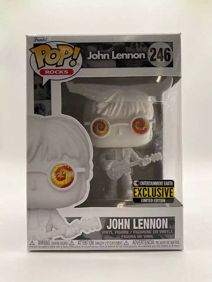 John Lennon Funko Pop! Rocks #246 Entertainment Earth Exclusive - Collector Store LLC