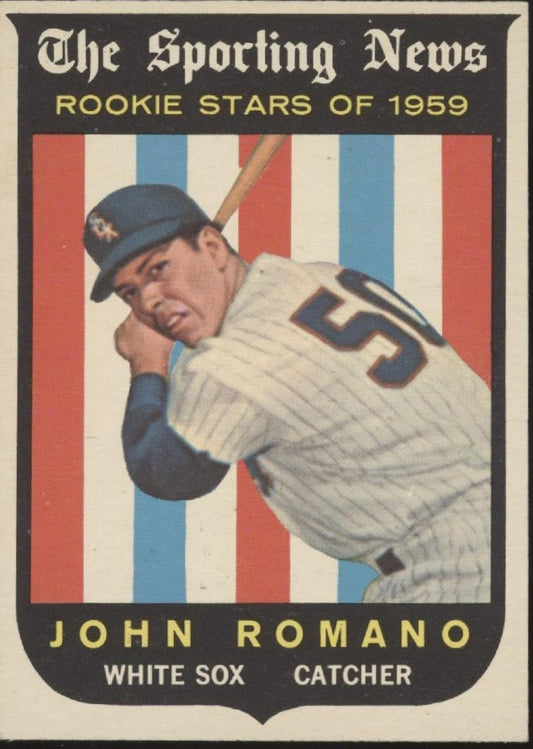 John Romano 1959 Topps Sporting News RC #138 EX - Collector Store LLC