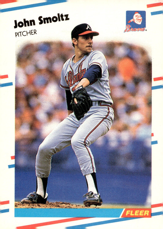 John Smoltz 1988 Fleer Update RC #U - 74 - Collector Store LLC