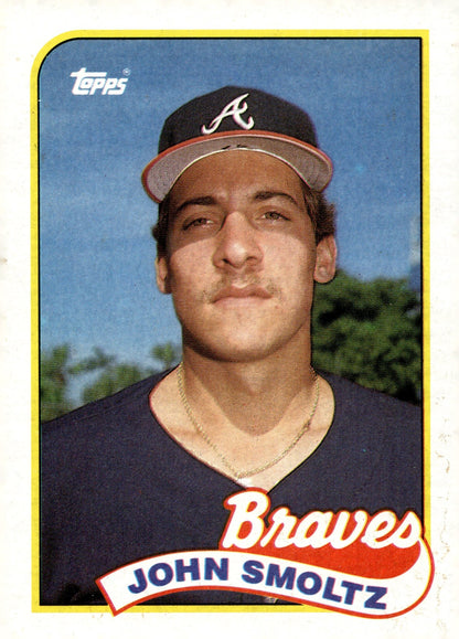 John Smoltz 1989 Topps 382 2 - Collector Store LLC