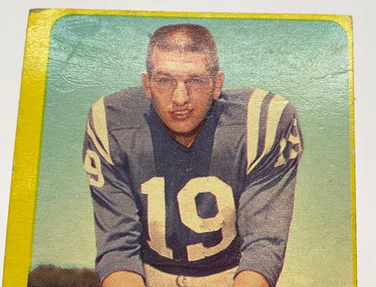 John Unitas 1963 Topps #1 Baltimore Colts PR - Collector Store LLC