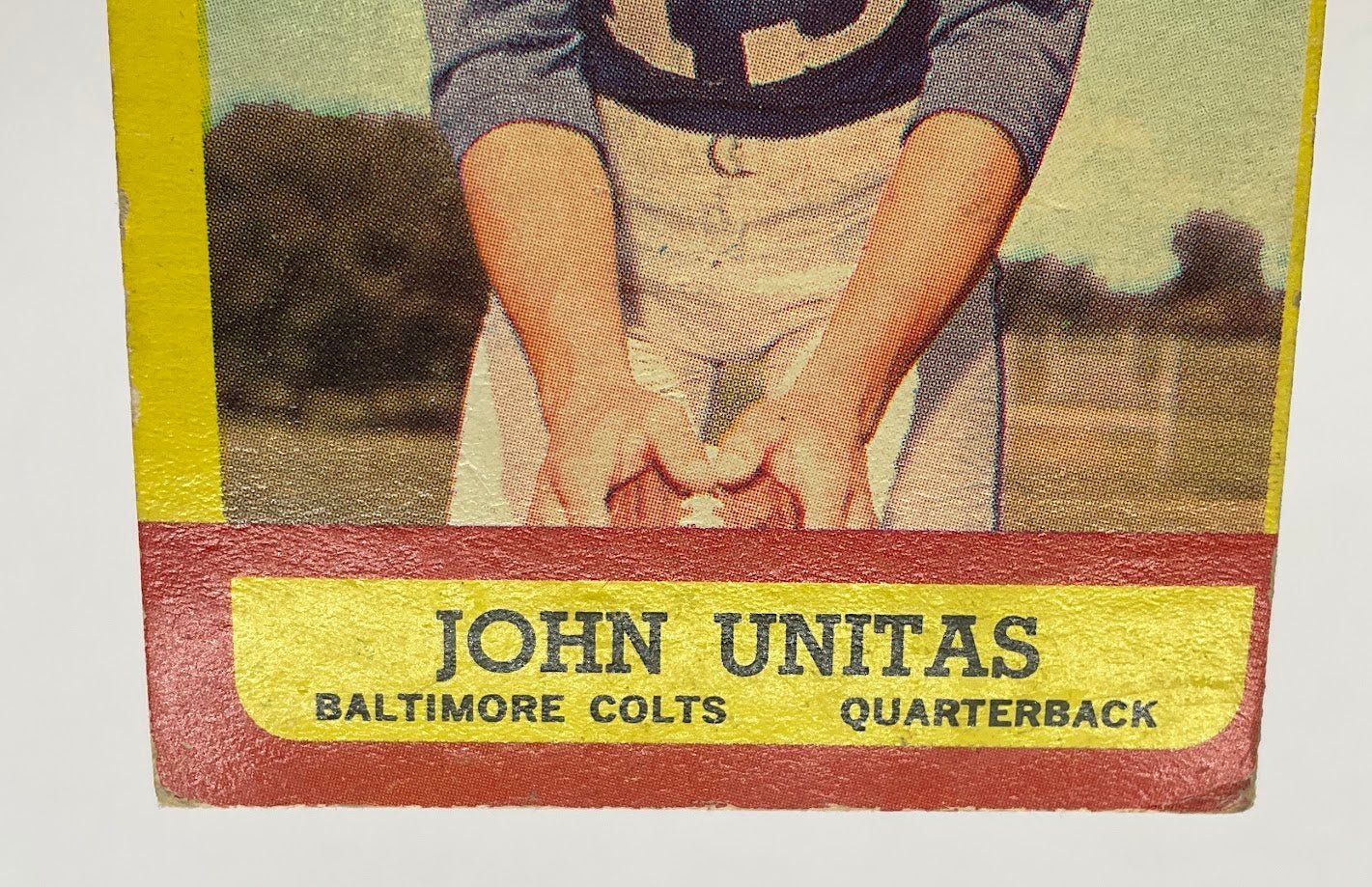 John Unitas 1963 Topps #1 Baltimore Colts PR - Collector Store LLC