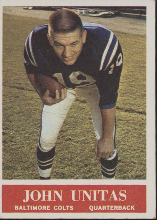 John Unitas 1964 Philadelphia #12 Baltimore Colts VG - EX - Collector Store LLC