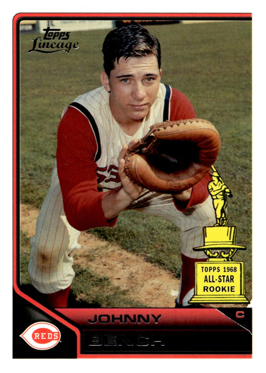 Johnny Bench 2011 Topps Lineage 191 - Collector Store LLC