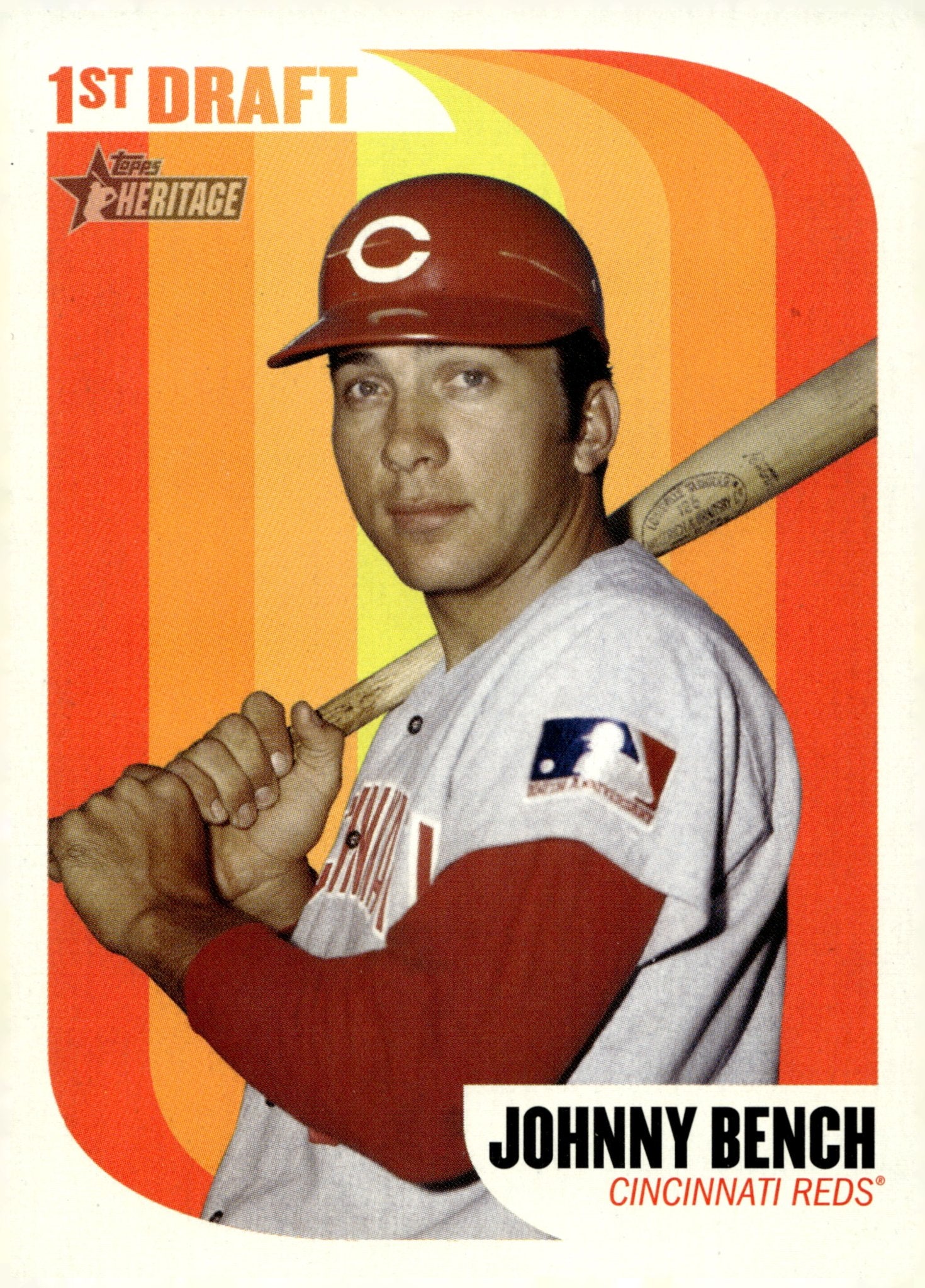 Johnny Bench 2014 Topps Heritage 1st Draft 65MLB - JB2 - Collector Store LLC