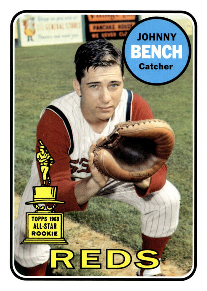 Johnny Bench 2016 Topps Archives Reprint A65 - JB 1 - Collector Store LLC