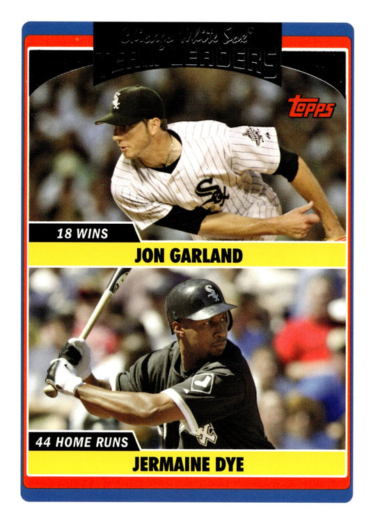 Jon Garland / Jermaine Dye 2006 Topps Updates & Highlights #UH314 - Collector Store LLC