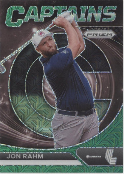 Jon Rahm 2024 Panini Prizm LIV Captains Green Prizm 39/54 #75 - Collector Store LLC