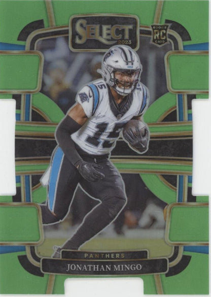 Jonathan Mingo 2023 Panini Select Die - Cut Lime Green Prizm RC 031/599 #16 - Collector Store LLC