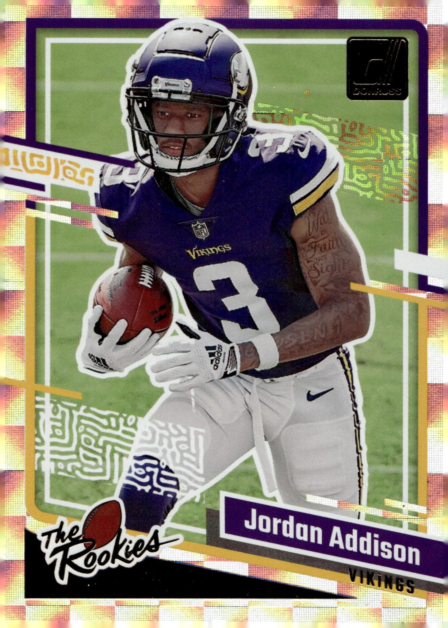Jordan Addison 2023 Panini Donruss The Rookies RC #10 - Collector Store LLC