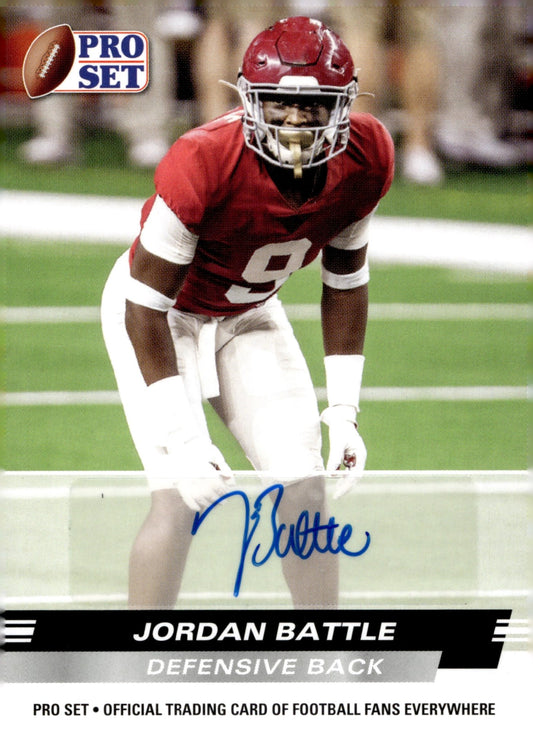 Jordan Battle 2022 Leaf Pro Set Auto #PSA - JB1 - Collector Store LLC