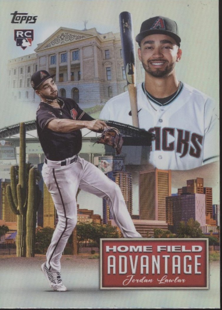 Jordan Lawlar 2024 Topps Home Field Advantage RC #HFA - 14 - Collector Store LLC