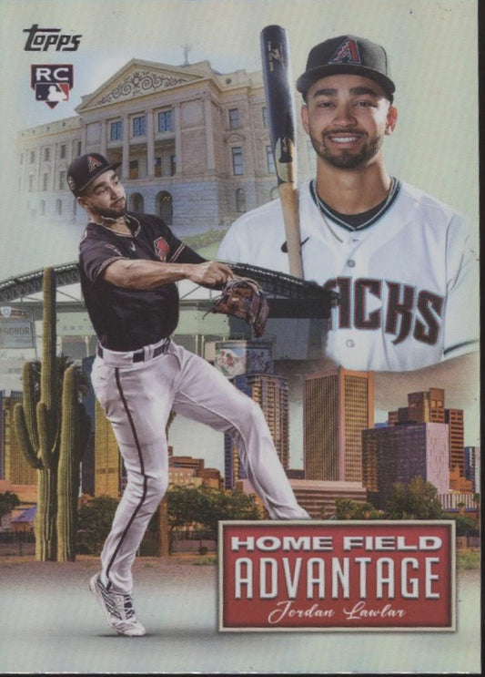 Jordan Lawlar 2024 Topps Home Field Advantage RC #HFA - 14 - Collector Store LLC