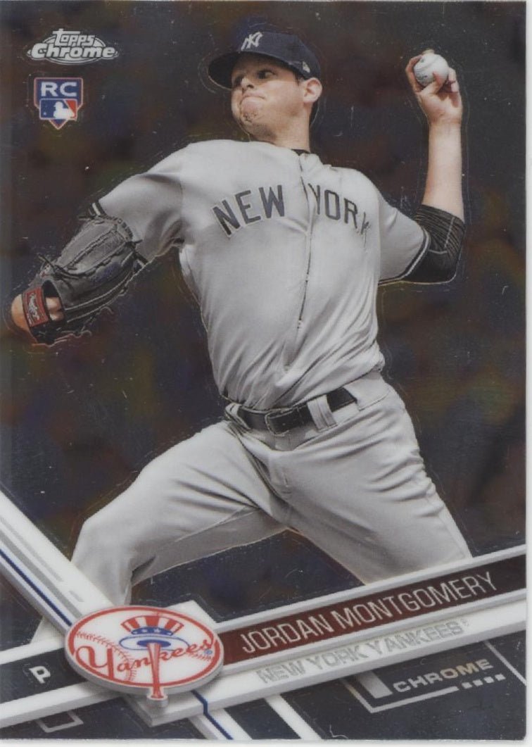 Jordan Montgomery 2017 Topps Chrome RC #24 - Collector Store LLC