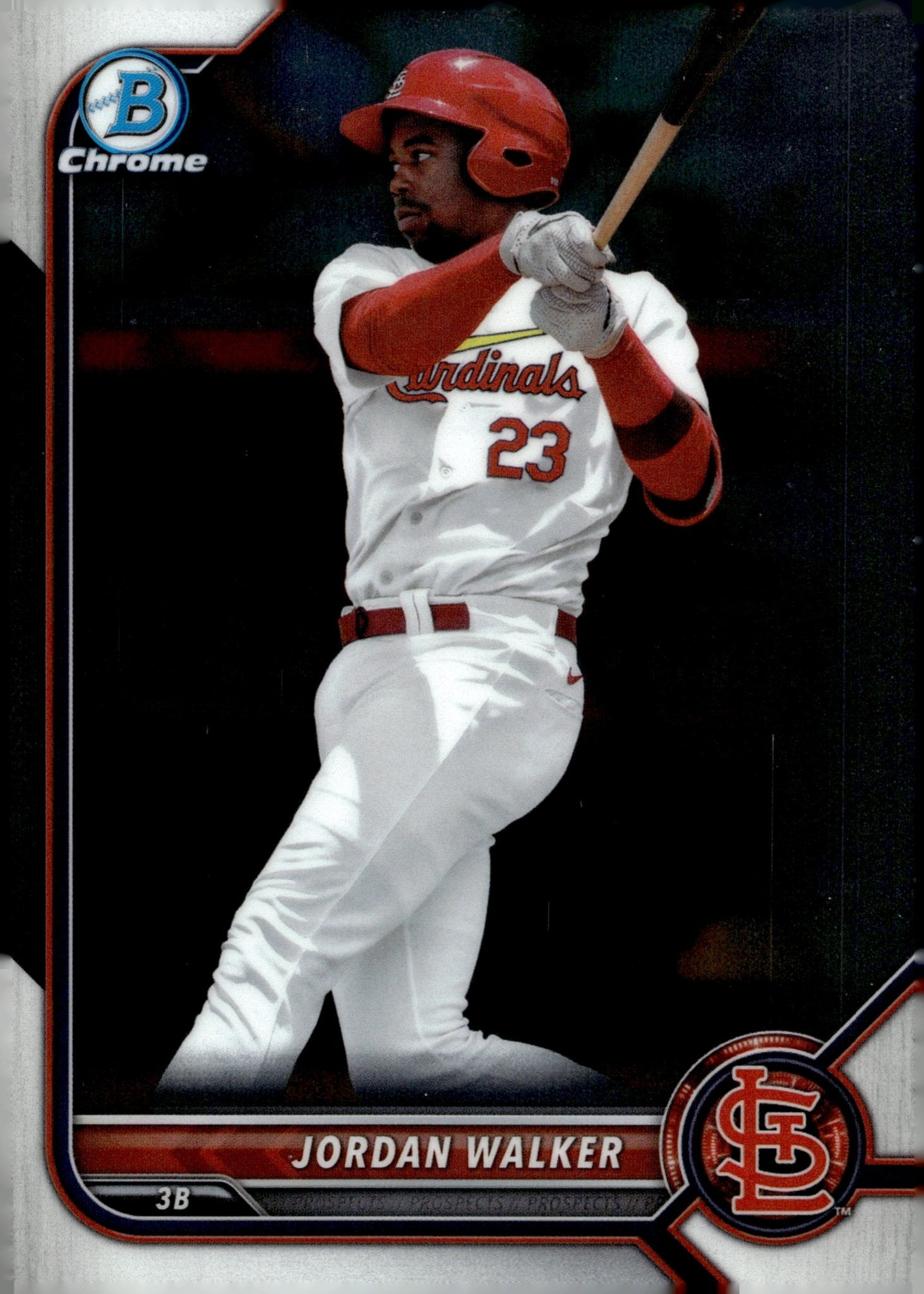 Jordan Walker 2022 Bowman Chrome Prospects #BCP - 221 - Collector Store LLC