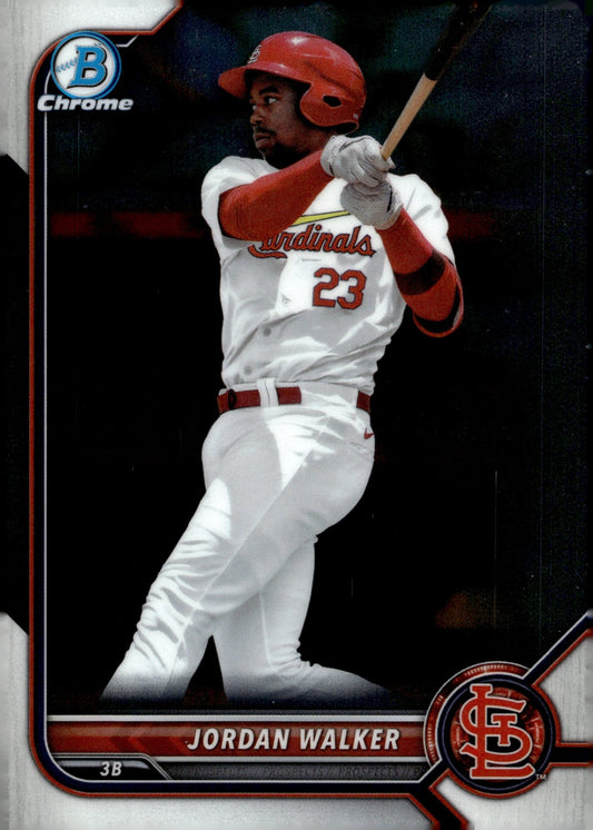Jordan Walker 2022 Bowman Chrome Prospects #BCP - 221 - Collector Store LLC