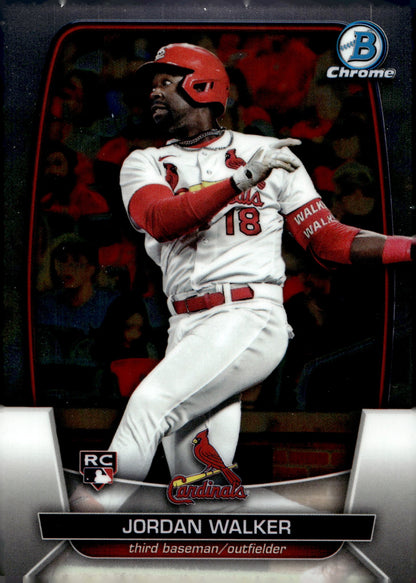 Jordan Walker 2023 Bowman Chrome 18 - Collector Store LLC