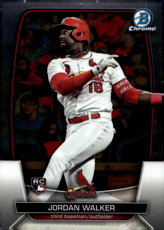 Jordan Walker 2023 Bowman Chrome 18 - Collector Store LLC
