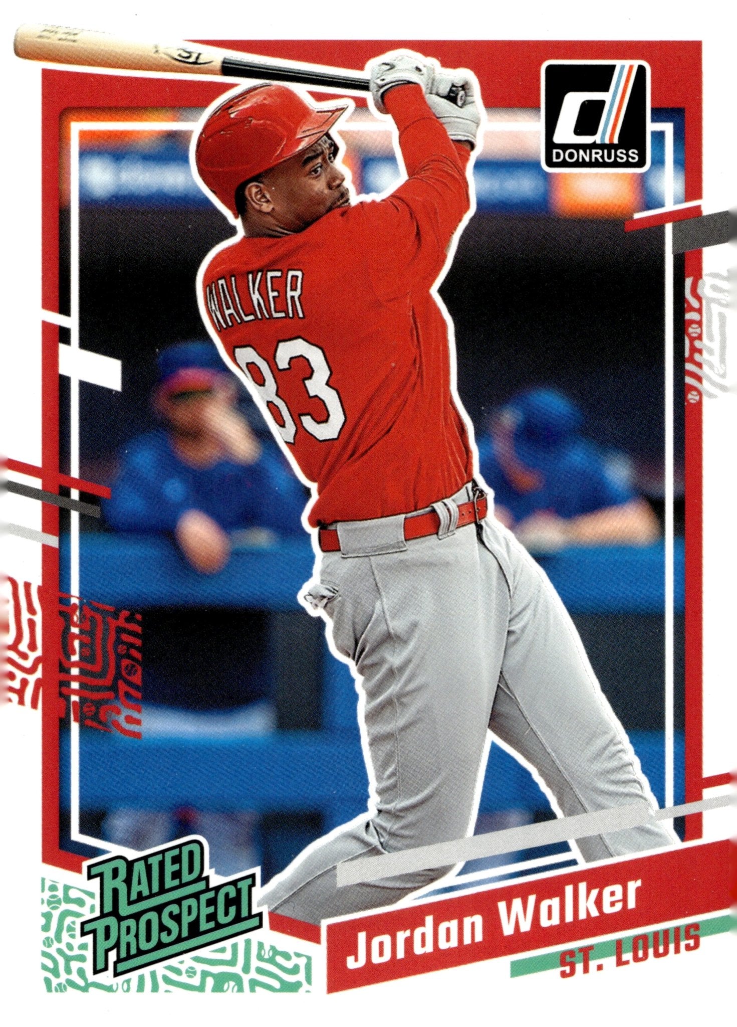 Jordan Walker 2023 Panini Donruss Rated Prospect 50 - Collector Store LLC