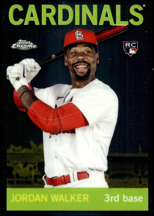 Jordan Walker 2023 Topps Chrome Lids RC 64 - 2 - Collector Store LLC