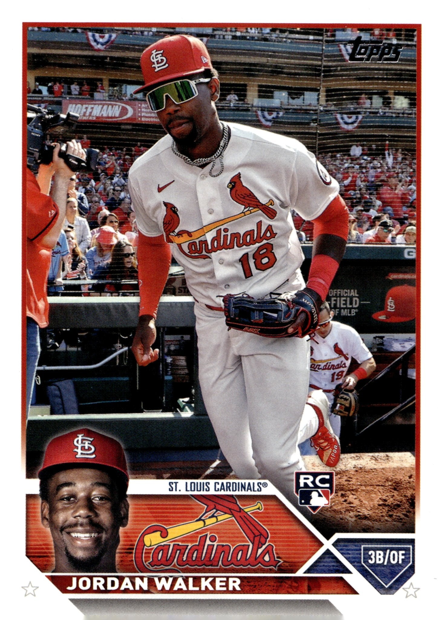 Jordan Walker 2023 Topps Complete Sets RC 344 - Collector Store LLC