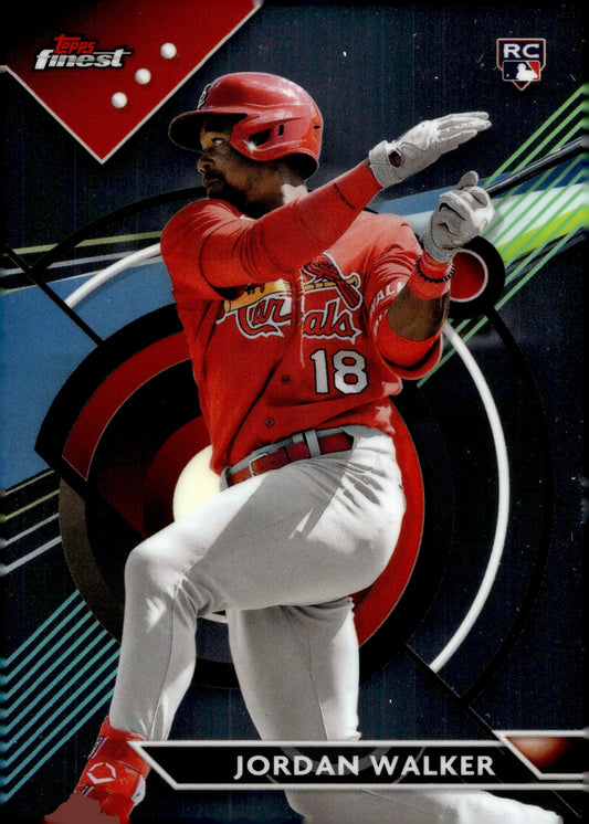 Jordan Walker 2023 Topps Finest RC 60 - Collector Store LLC