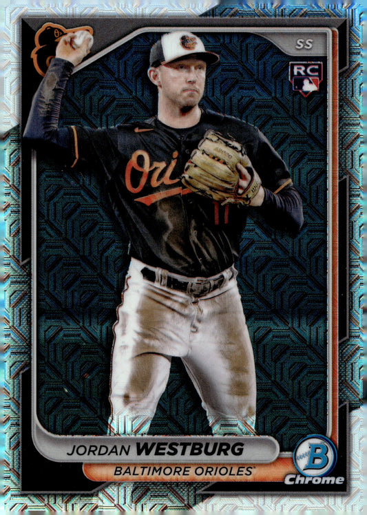 Jordan Westburg 2024 Bowman Chrome Mojo Refractor RC #17 #1 - Collector Store LLC
